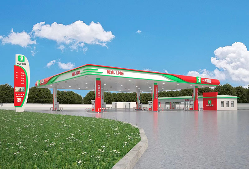 加油站罩棚網架